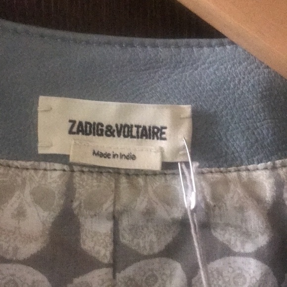 ZADIG & VOLTAIRE  Vencia PATCH Size L Jacket - Picture 6 of 12
